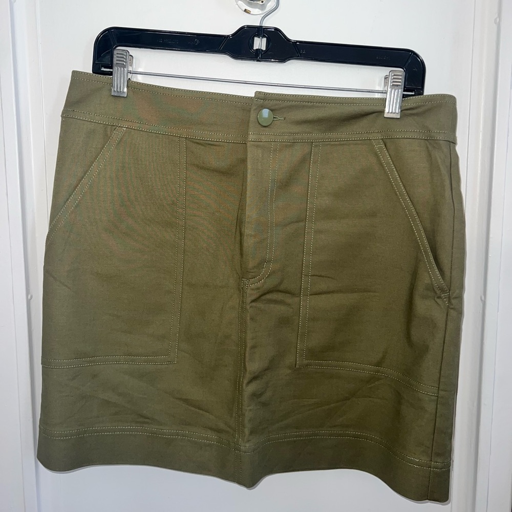Marie Oliver Army Green Skirt